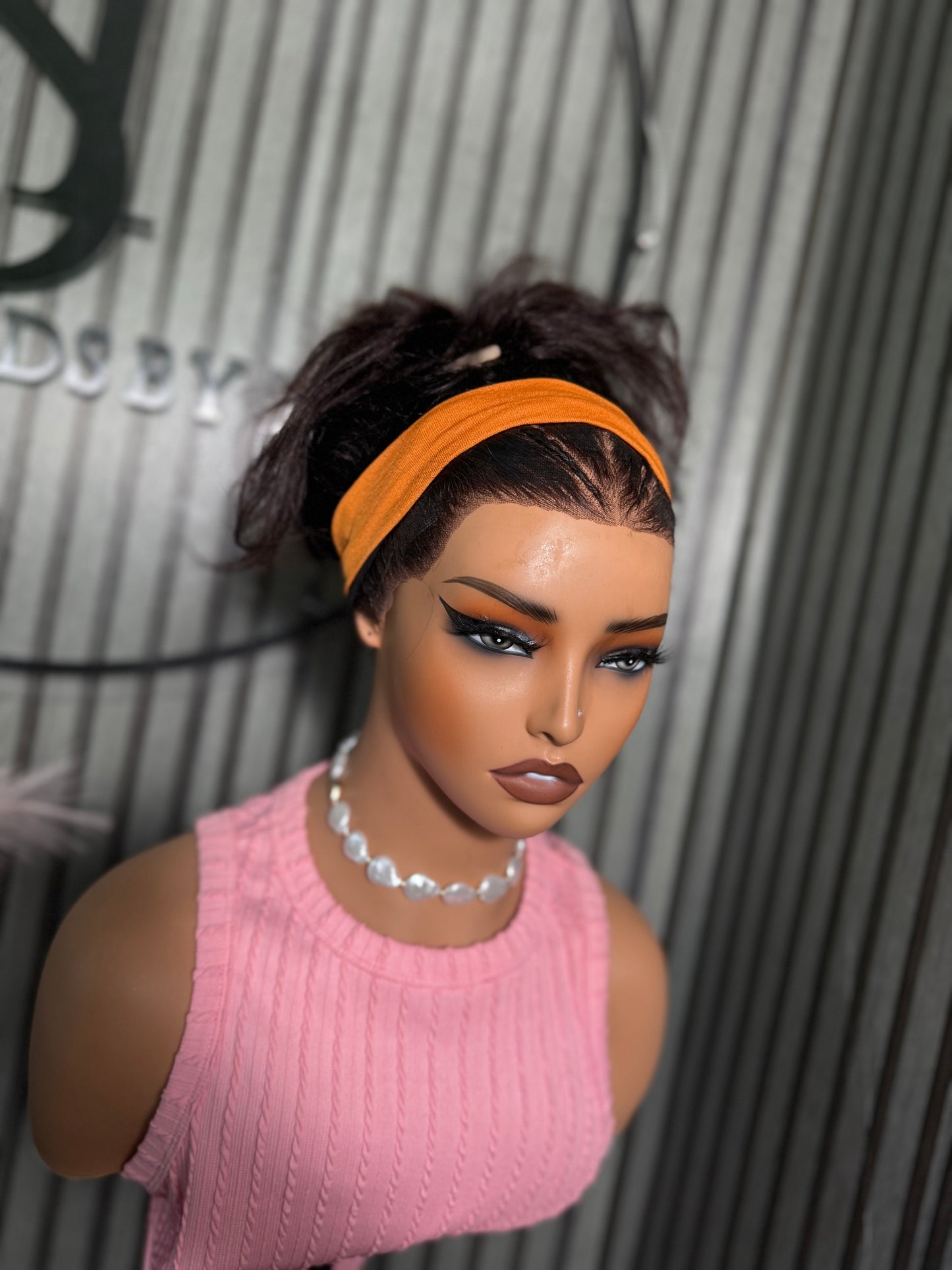 Human hair frontal