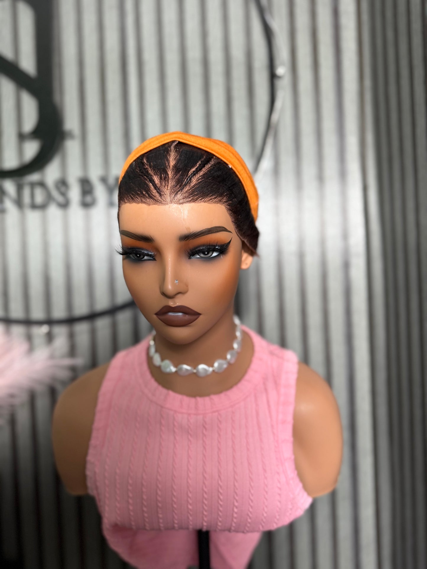 Human hair frontal