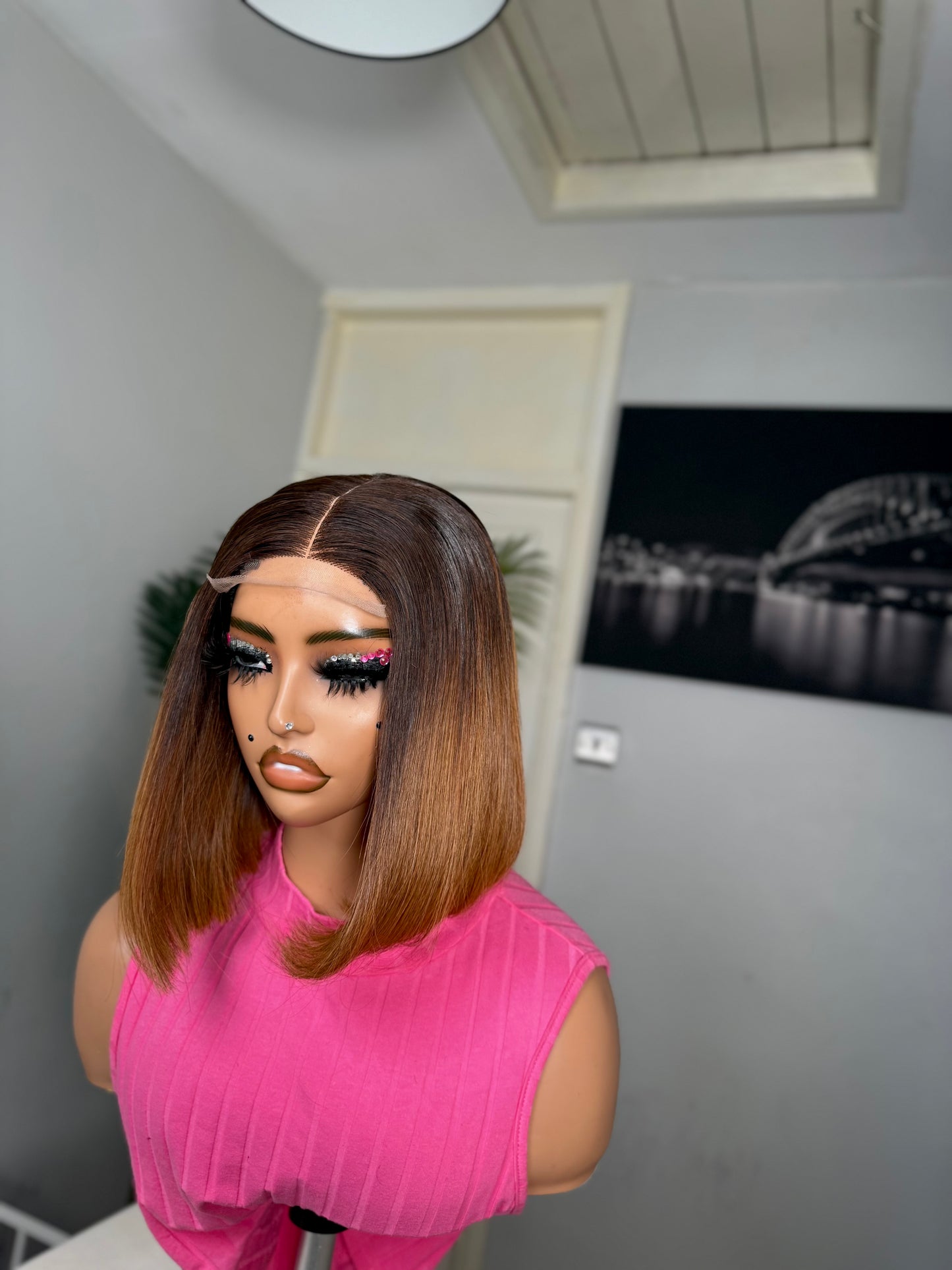 GINGER OMBRÉ - Vietnamese Luxury Bob
