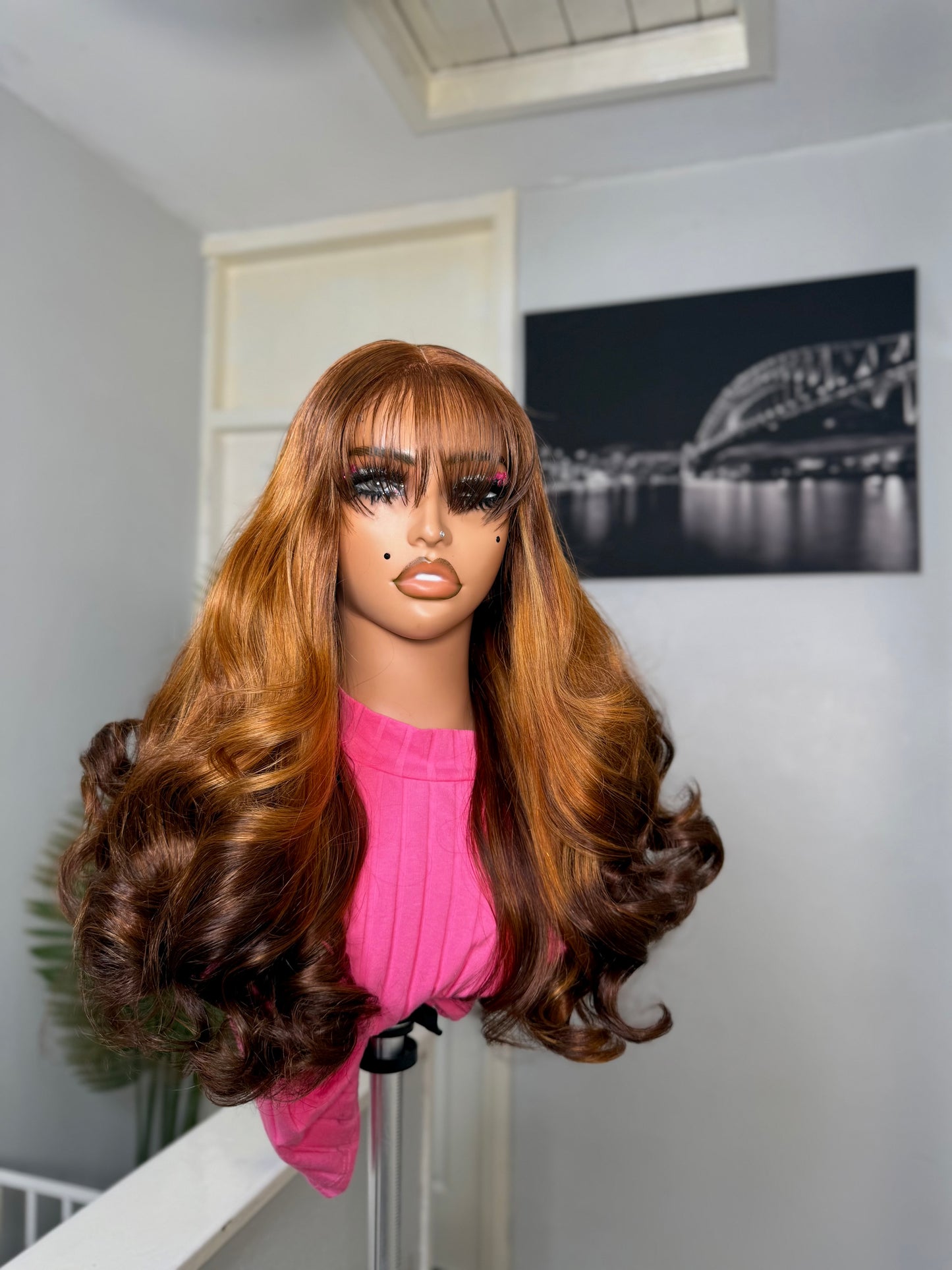 CINNAMON DRIP ✨✨- closure fringe bounce