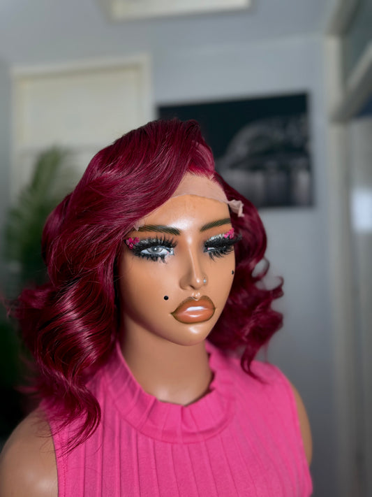 BURGUNDY SHORT BOUNCE✨✨