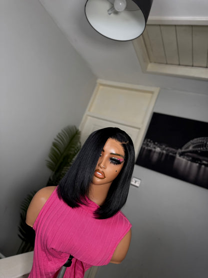 JET BLACK BOB WIG ✨✨