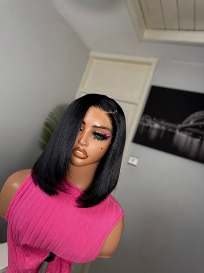 JET BLACK BOB WIG ✨✨