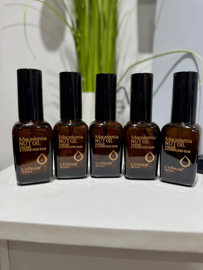 MACADAMIA NUT OIL 6 pieces