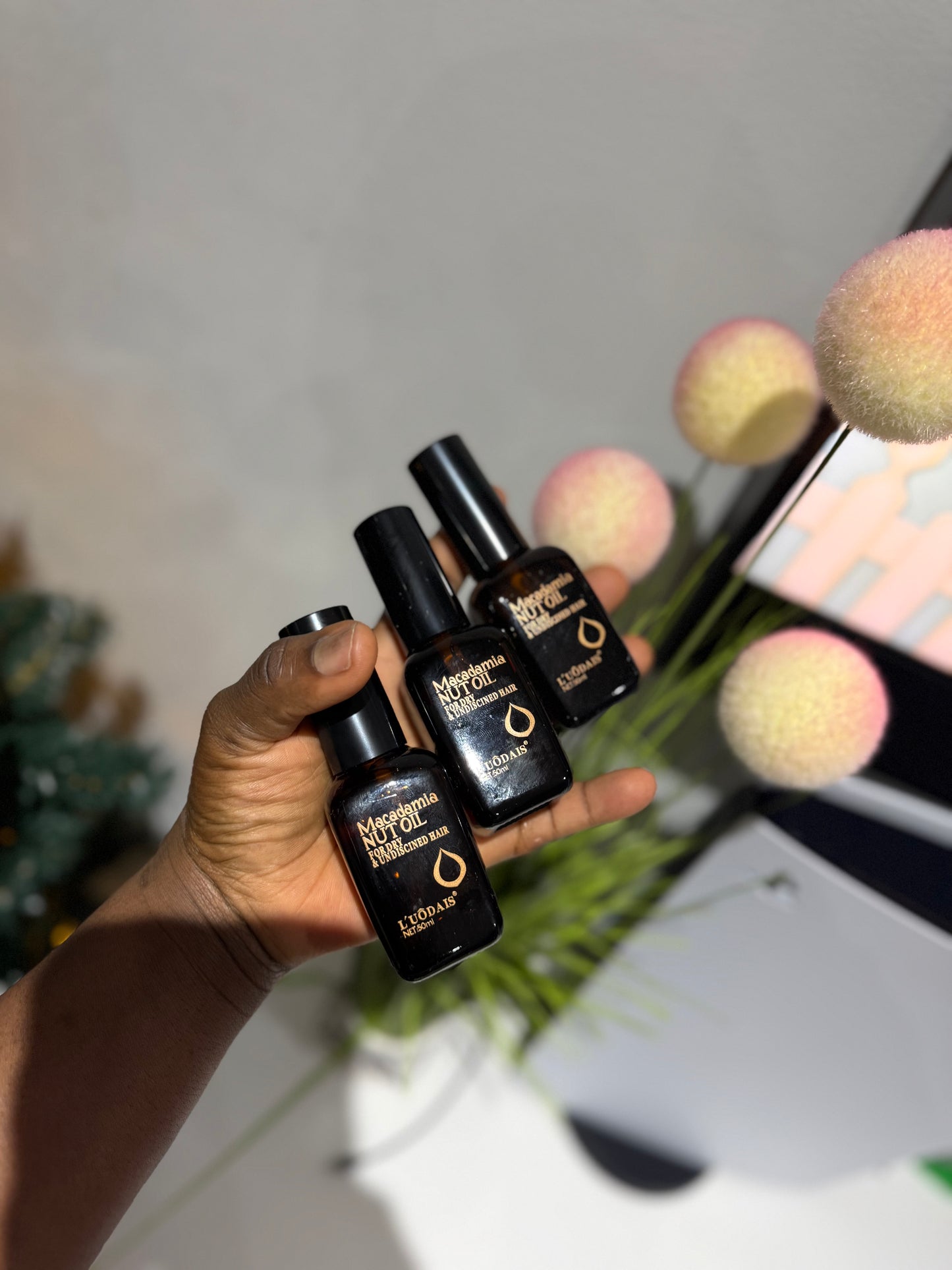 MACADAMIA OIL FOR DRY HAIR & WIGS