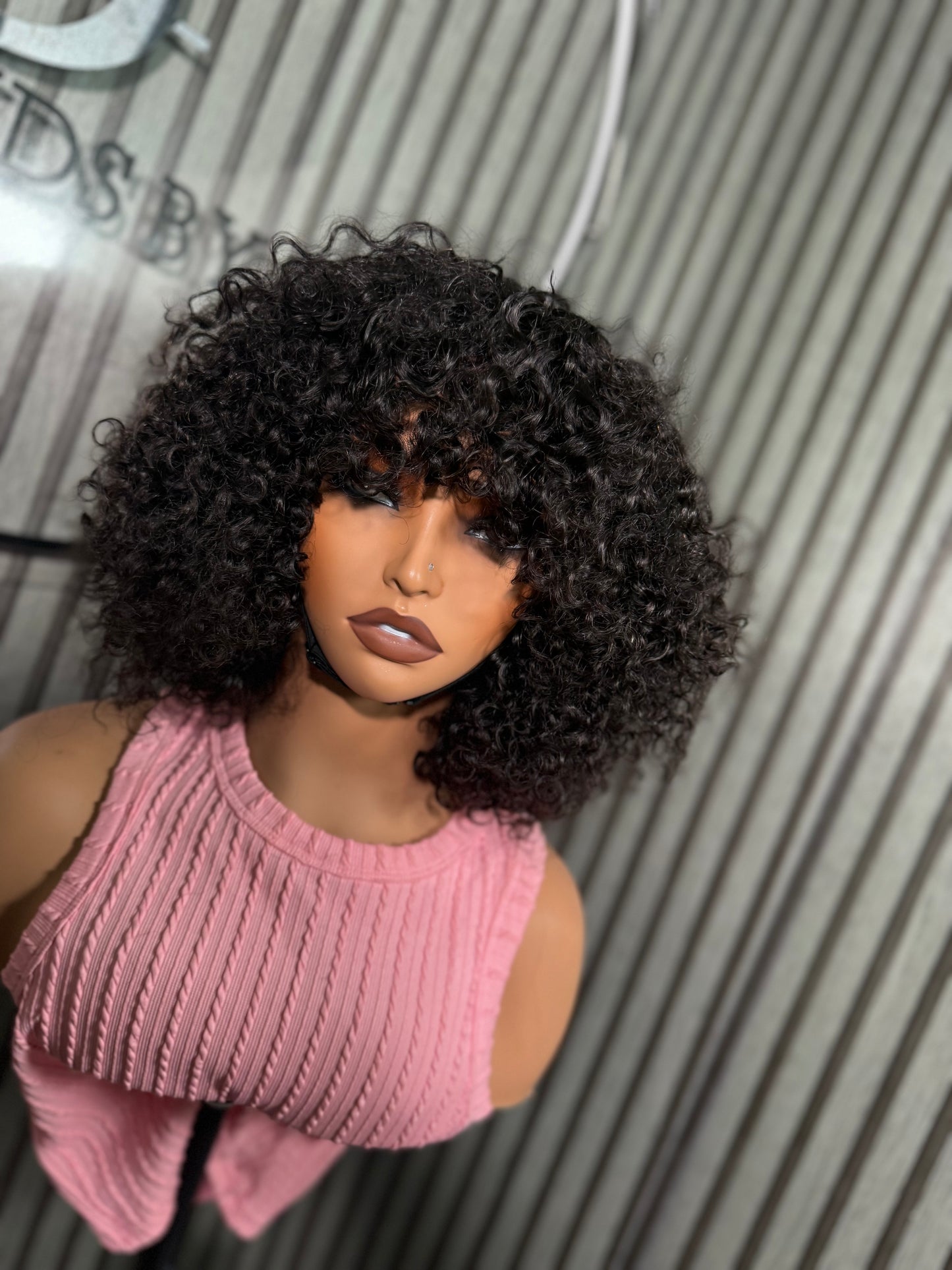 SDD pixie closure fringe