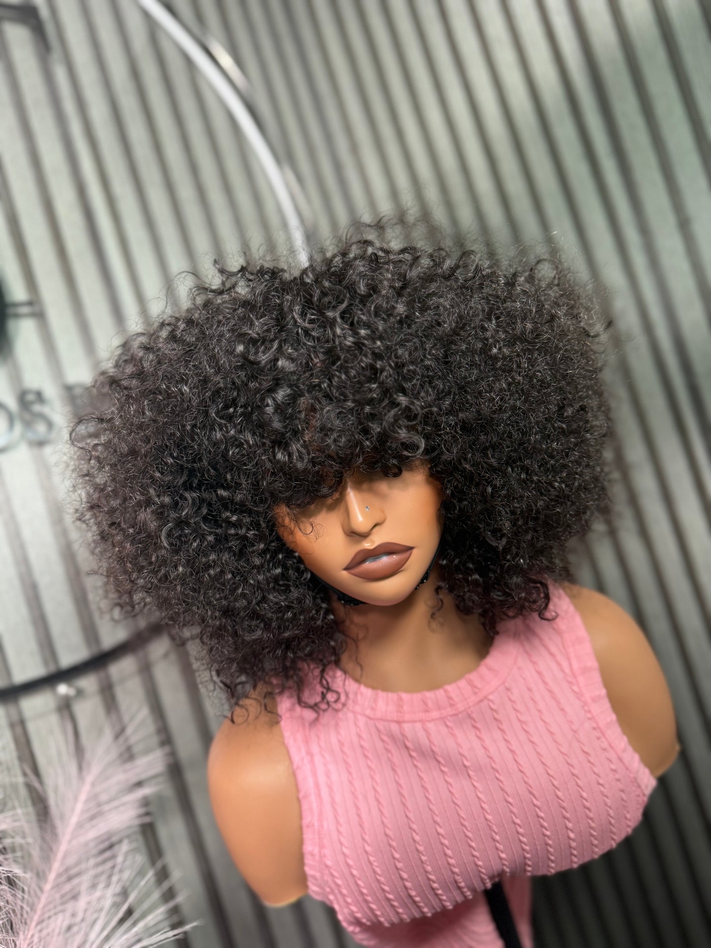 SDD pixie closure fringe