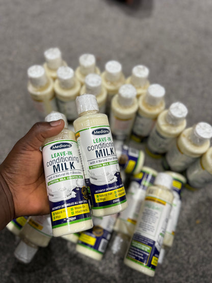 Leave-in conditioning milk for Curly Hair Maintenance