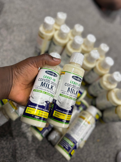 Leave-in conditioning milk for Curly Hair Maintenance