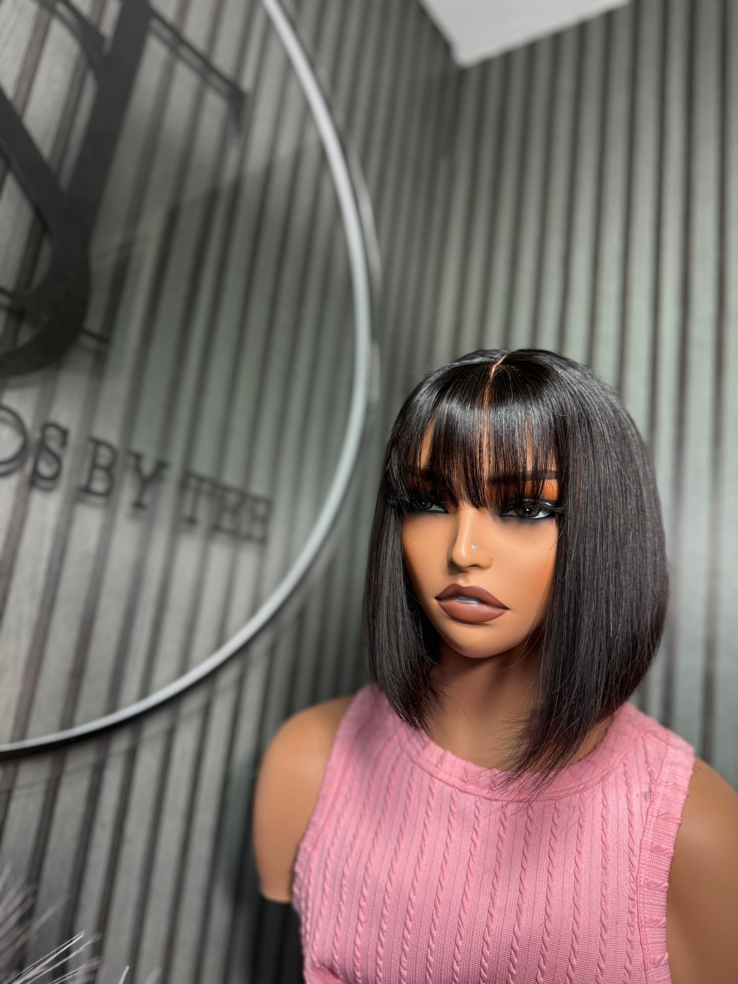 2 by 6 closure fringe human hair