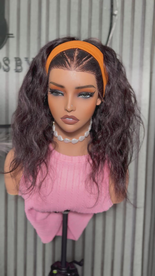 Human hair frontal